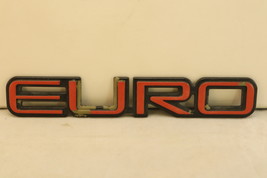 1991-1994 Chevrolet Lumina “Euro” Red Plastic Script Emblem OEM  - £3.60 GBP