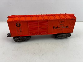POSTWAR O GAUGE  LIONEL PENNSYLVANIA X-1004 ORANGE BABY RUTH BOX CAR 619393 - $13.00