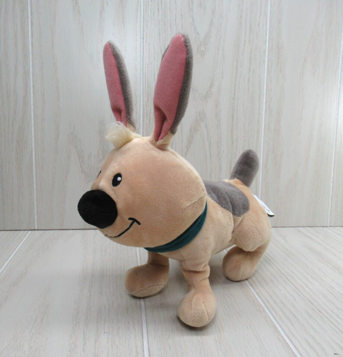 Primary image for Disney Parks Mulan Little Brother small plush puppy dog tan brown green collar