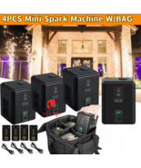4PC Wedding Dj Party Stage Cold Sparkler Machine Remote Control Fountain... - €598,95 EUR