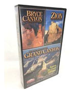 Bryce Zion North Rim Of The Grand Canyon Explore Three National Parks VH... - $7.77