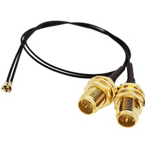 Ufl To Sma M.2 Ngff U.Fl To Rp-Sma Female Mhf4 Ipx4 Ipex4 Ipex Connector Pigtail - £11.18 GBP