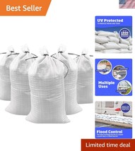 Ultimate 50 lbs Capacity Woven Polypropylene Sand Bags with Tie Strings ... - $990.14 MXN