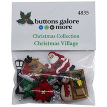 Buttons Galore Christmas Themed Buttons-Christmas Village 13/Pkg - £13.39 GBP