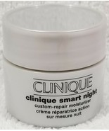 Clinique CLINIQUE SMART NIGHT Custom-Repair Moisturizer Dry Skin .5 oz/1... - £11.81 GBP