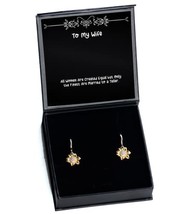 Gag Wife Sunflower Earrings, All Women are Created Equal but Only The Fi... - £38.79 GBP