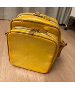 Auth LOUIS VUITTON Monogram Vernis Yellow Wooster M91036 Ladies Shoulder... - $350.00