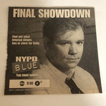 NYPD Blue Tv Guide Vintage Print Ad David Caruso Dennis Franz Tpa14 - £4.70 GBP