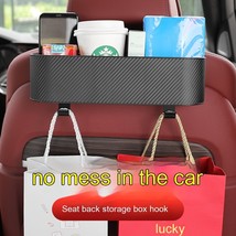 Car Seat Back Hook Storage Box Multifunctional Storage Box - £19.32 GBP
