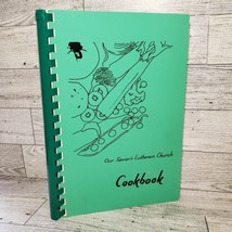 Vintage Church Cookbook Our Savior&#39;s Lutheran Hartland WI 1987 Cookbook ... - $9.50