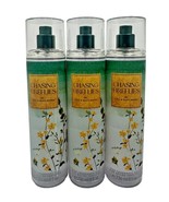 Bath &amp; Body Works LOT 3 Bottles Chasing Fireflies Fine Fragrance Mist Sp... - $546.85 MXN