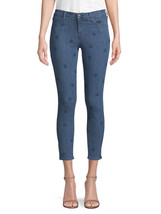 J BRAND Womens Jeans Capri Skinny Fit Comfortable Soft Blue Size 26W JB001572 - £76.44 GBP
