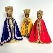 Vintage Mrs. Butterworth Three Wise Men Handmade Decorated Costume Jewlery - £51.80 GBP