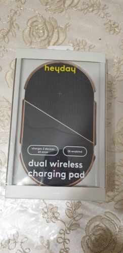 Heyday Dual Wireless Charging Pad Charge 2 Devices  - $6.79