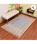Hand dari cotton rugs Leopard Weaving carpet for living room, bedroom, s... - $476.25 CAD
