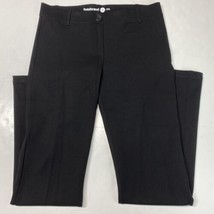 Betabrand Dress Pant Yoga Pants Sz Medium Black Pull On Stretch Straight Leg EUC - £17.89 GBP