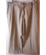 Dockers Dress Pants Mens W36xL30 Khaki Flat Front Classic Fit Straight L... - £14.84 GBP