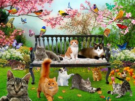 Cats - girlfriend Jigsaw puzzle 250 pieces any holiday boardgame for chi... - $32.90