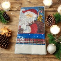 Vtg Party House USA 16 3-Ply Christmas Santa Claus Holiday Paper Napkins... - $353.75 MXN