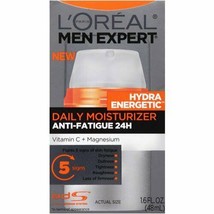 L&#39;Oreal Paris Men Expert Hydra Energetic Anti-Fatigue 24H Moisturizer 1.6 fl oz. - £31.64 GBP