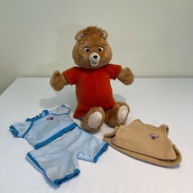 Vintage 1985 Teddy Ruxpin Bear Clothes Pajamas Smock Please Read Description - £35.96 GBP
