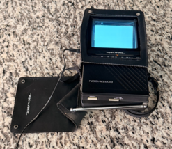 Realistic Portavision Analog TV Model 16-116 With Original Carry Case an... - $29.65