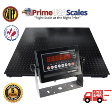 PS-916-4x4 Floor Scale 5 Year Warranty 4x4 Pallet Scale 48&quot; x 48&quot; 10,000... - £672.57 GBP