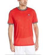 Champion Men&#39;s Red Mesh T-Shirt Size M  - $471.22 MXN