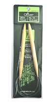 Clover Takumi Bamboo 29 Inch Circular Knitting Needle Size 15 - £11.92 GBP
