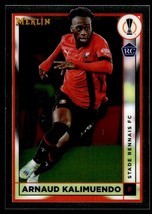 2022 Topps Merlin Chrome UEFA Soccer Arnaud Kalimuendo RC Stade Rennais #136 - £1.43 GBP