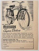1948 Monark Silver King Bike Advertisement Vintage Transportation Bicycl... - $373.13 MXN