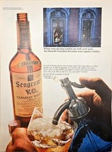 SEAGRAM&#39;S V.O. CANADIAN WHISKEY-Canadian Liquor - 1968 VTG Print Ad - €7,64 EUR