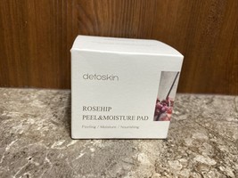 DETOSKIN Rosehip Skin Peel &amp; Moisture Pad New In Box &amp; Sealed Korean Beauty - $14.99