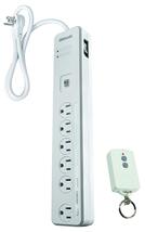 Woods 41704 6-Outlet Energy Saving Surge Strip with 3Äô Cord and 1780J ... - $40.68 CAD
