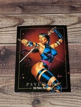 1992 Marvel Masterpieces SkyBox Card #65 Psylocke - £1.59 GBP