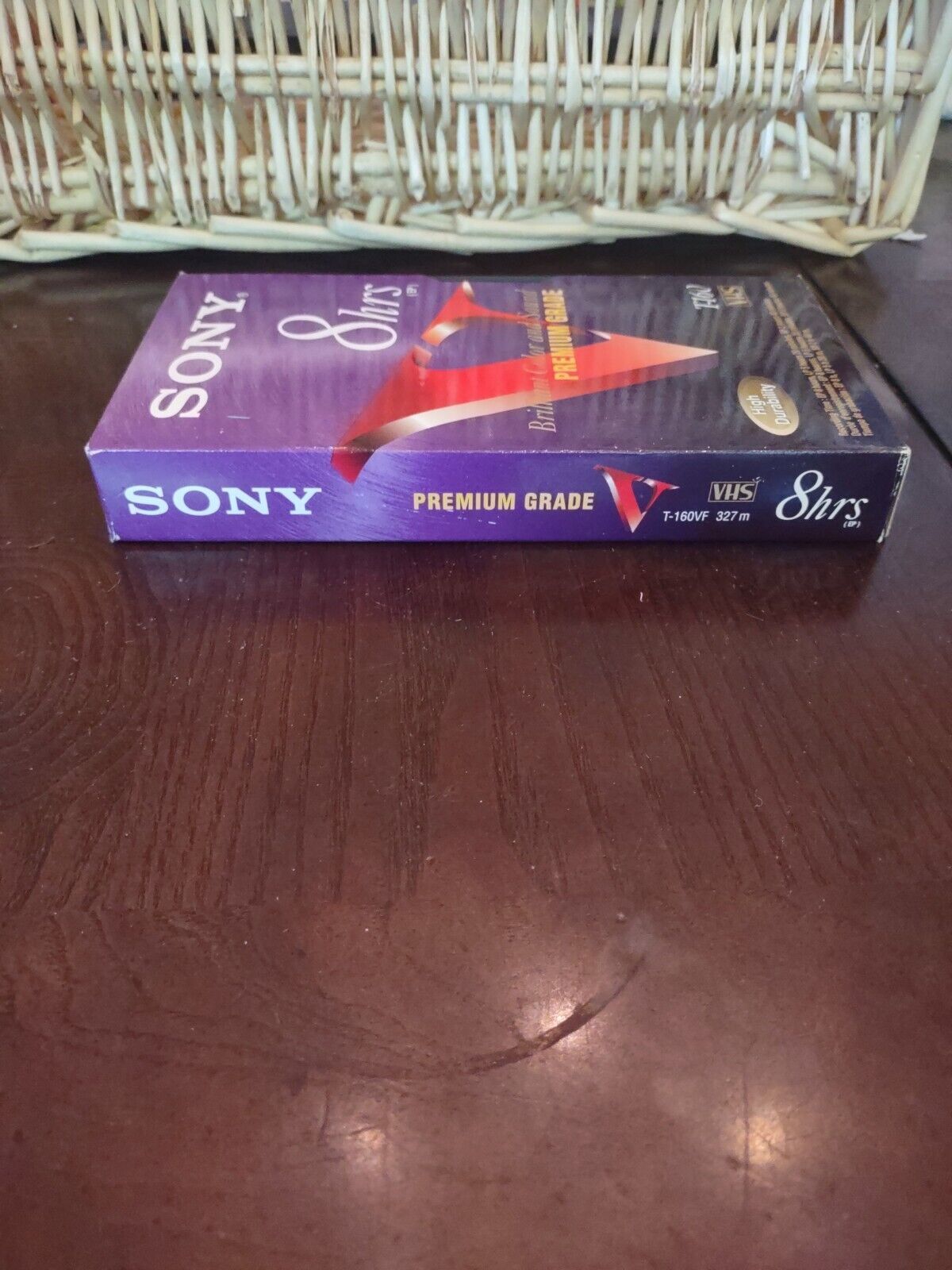 Sony Premium Grade Used VHS 8 Hour T-160VF - $8.79