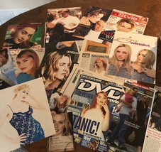 KATE WINSLET CLIPPINGS Titanic Articles Photos Covers Lot of 25 - £14.69 GBP