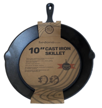 New Sedona Kitchen 10” Cast Iron Skillet New With Tag - £21.65 GBP