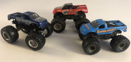 Hot Wheels Monster Jam Trucks 1:64 Lot Blue Thunder Sudden Impact Pastra... - £10.11 GBP