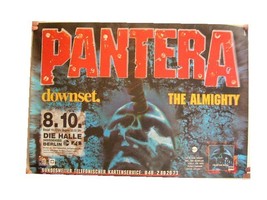 Pantera Poster Concert Berlin Downset. Downset The Almighty - $134.99