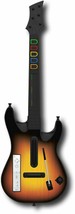 OEM Nintendo Wii World Tour WIRELESS GUITAR Hero 3 5 band warriors of rock hits - £73.94 GBP