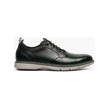 Stacy Adams Sync Plain Toe Elastic Lace Up Sneaker Leather Green 25662-300 image 3