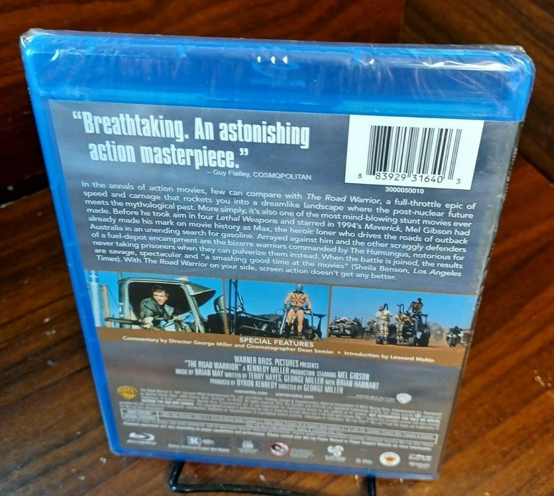 The Road Warrior aka Mad Max 2 (Blu-ray,1981) NEW (Sealed)- FREE SHIPPING Item image 4