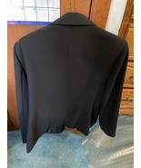 Women&#39;s Jones Studio Separates Black Blazer Two Button Jacket Size 16 Po... - £19.46 GBP