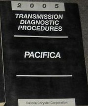 2005 Chrysler Pacifica Trasmissione Diagnostico Procedura Manuale OEM Mo... - $16.01
