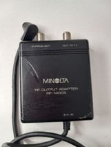 MINOLTA Camera  Model RF-1400S  Television Antenna RF Output Adapter - $9.90