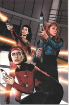 Star Trek The Next Generation Intelligence Gathering Comic Book #4 RI 20... - £9.94 GBP