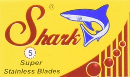 50 Shark Super Stainless Double Edge Safety Razor Blades - £4.73 GBP