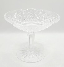 Waterford Crystal Ireland Hobstar Footed Compote Dunbar Dish Center Piece *Read* - £26.93 GBP