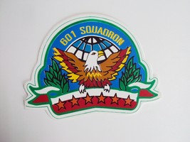 601 SQUADRON WING 6 ROYAL THAI AIR FORCE STICKER, RTAF Sticker - $5.00